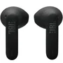 JBL Wave Flex 2 Auriculares Bluetooth Inalámbricos con Estuche de Carga, Sonido Pure Bass, Autonomía 40h, IP54, Negros, Modelo JBLWFLEX2BLK